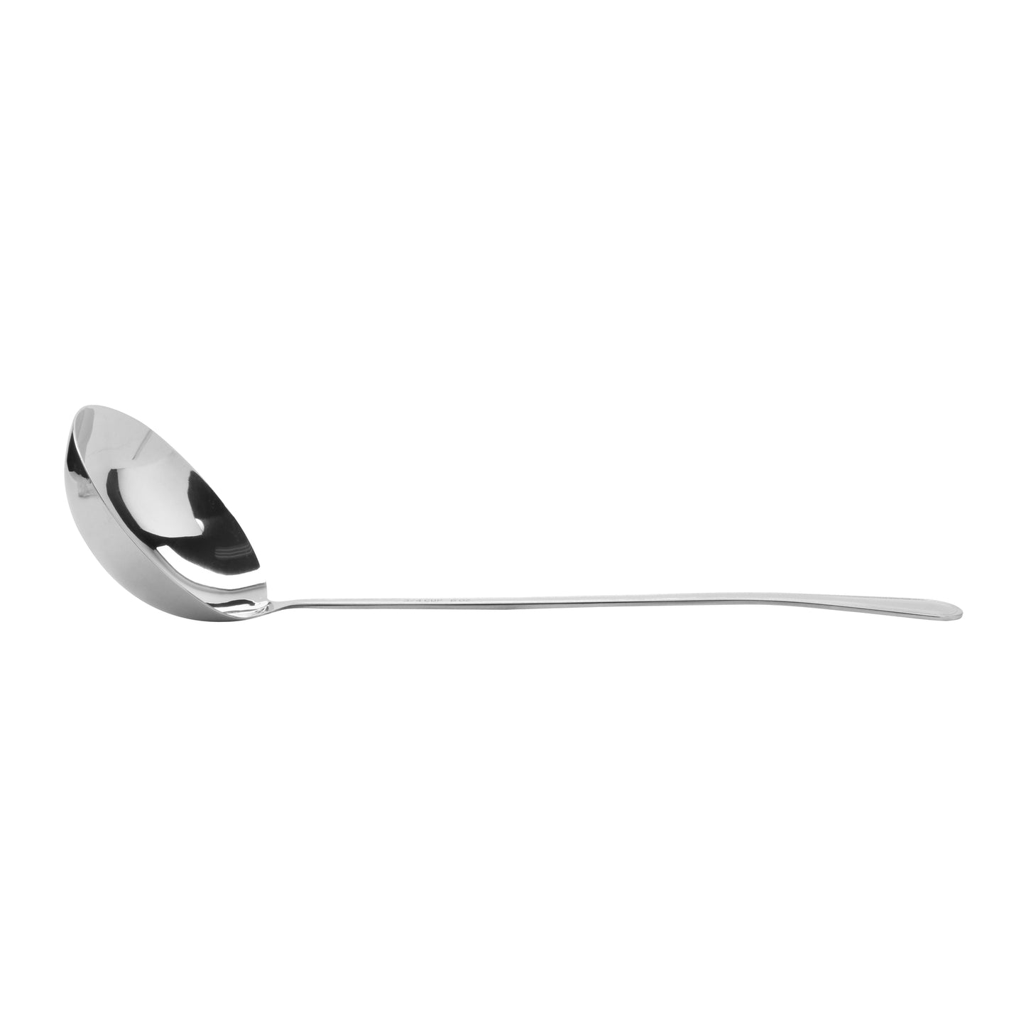 6 oz., 12.5" Stainless Steel Ladle w/ Mirror Finish