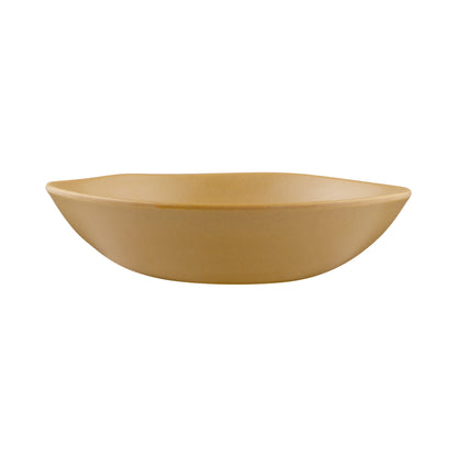 Melamine Round Bowl - Rattan