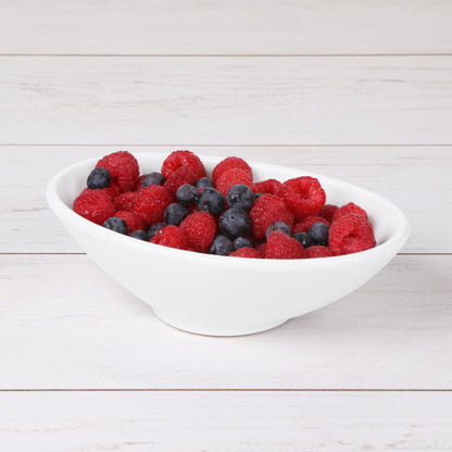 Melamine Oblong Bowl - White