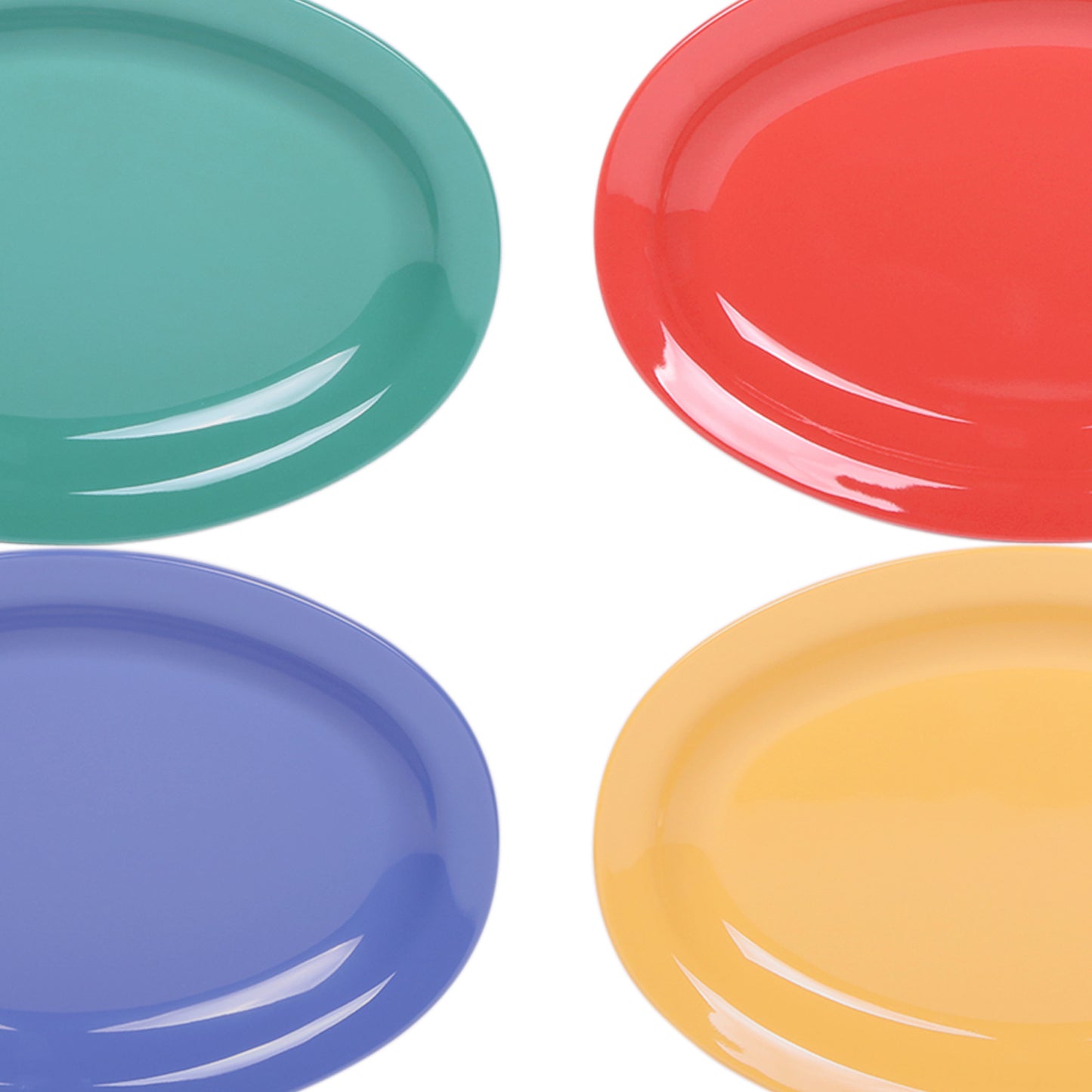 Melamine Oval Plate - AG, SC, VT, Y