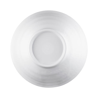 Melamine Bowl - White Matte Finish Outside/White Gloss Finish Inside