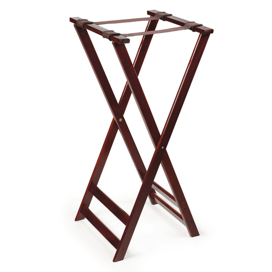 38" high, Hardwood Tray Stand
