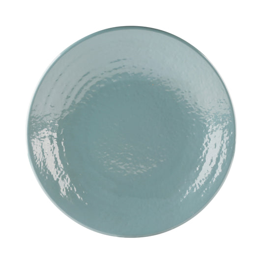Melamine Round Pebble Plate - Abyss
