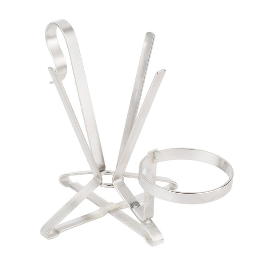 Stainless Steel Bistro Fry Cone with One Holder