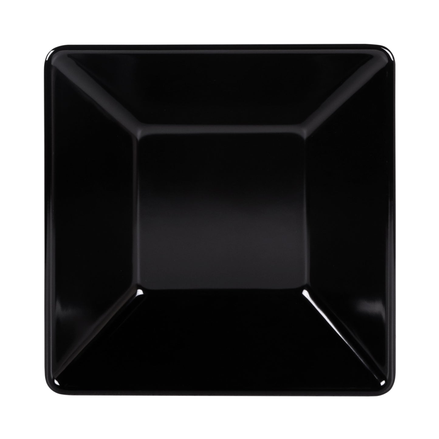 Melamine Square Bowl - Black
