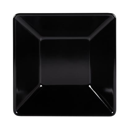 Melamine Square Bowl - Black