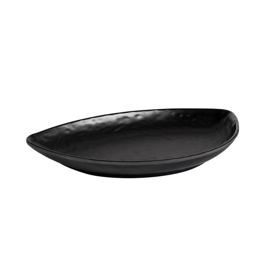 Melamine Half Moon Tray - Black