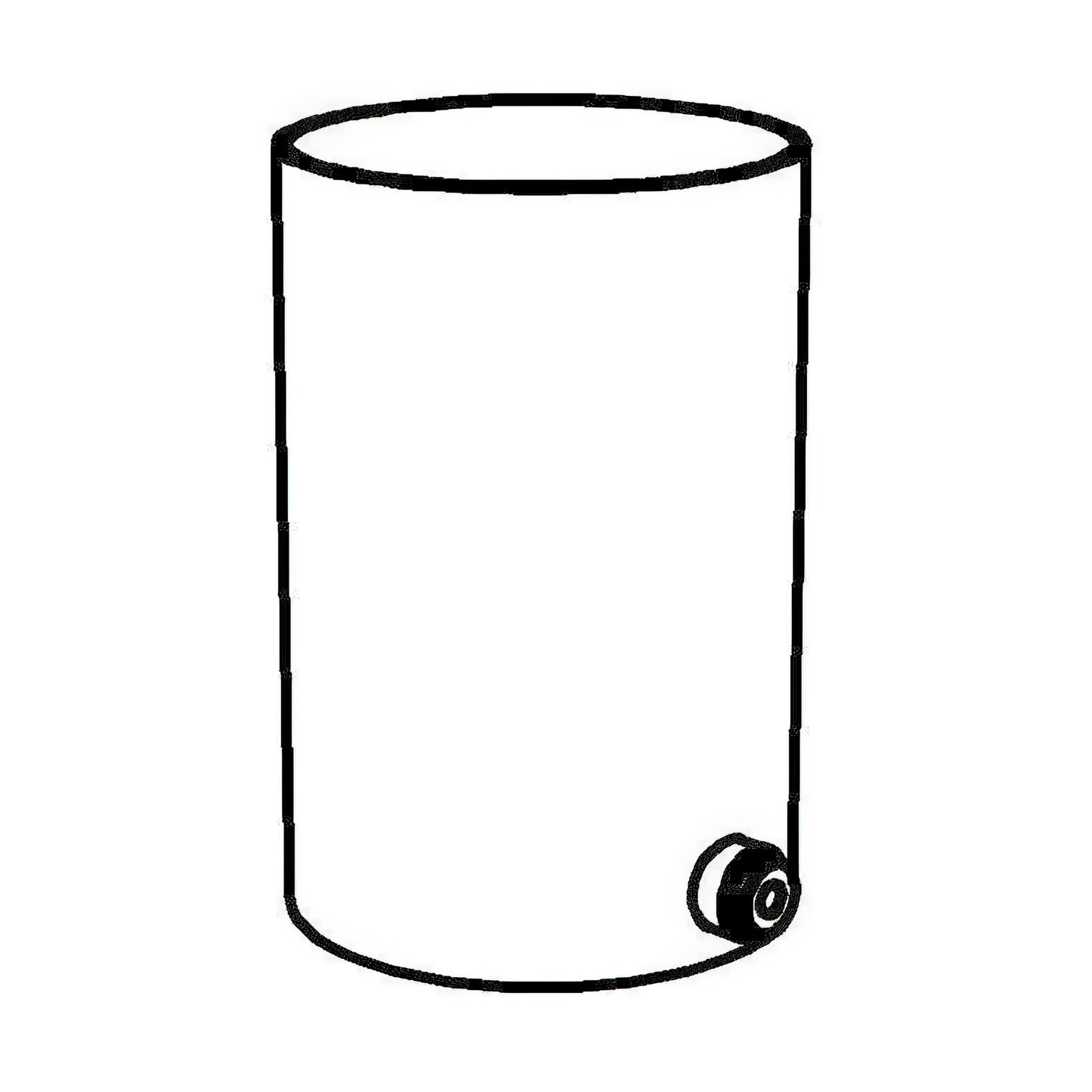 SPARE Container  Juice Cylinder SAN, 5 liters, opal  wit