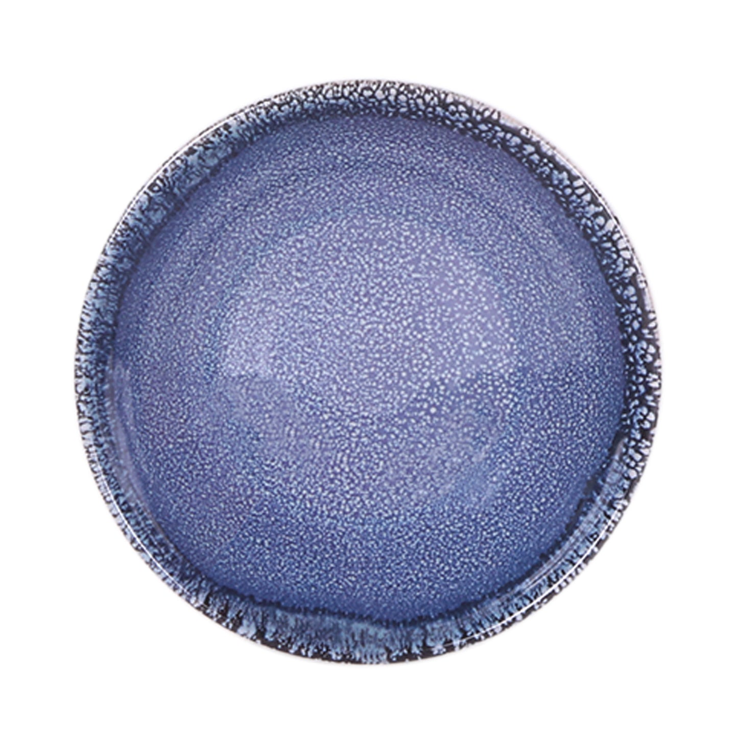 Melamine Round Bowl - Indigo Blue