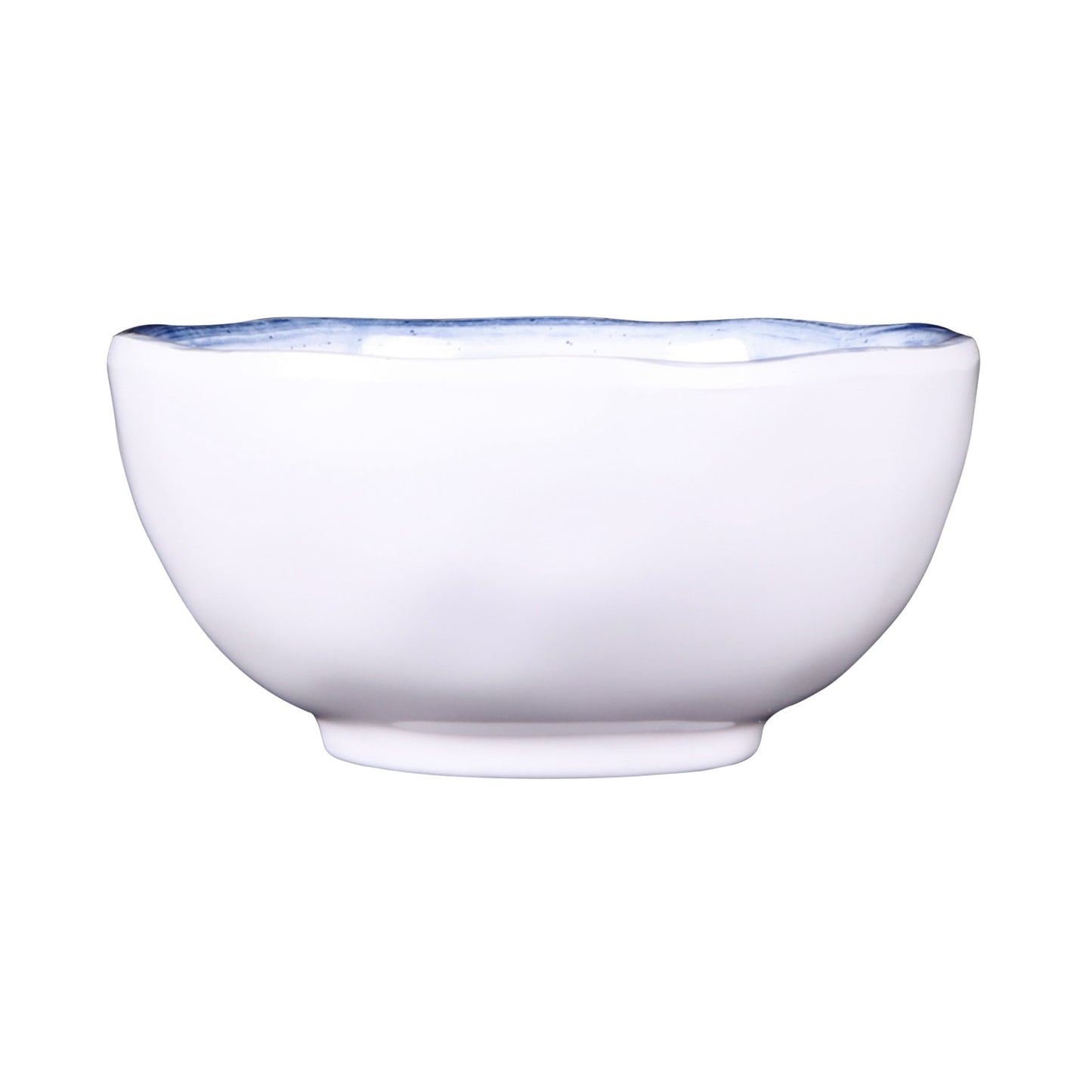 Melamine Round Bowl - Navy Design