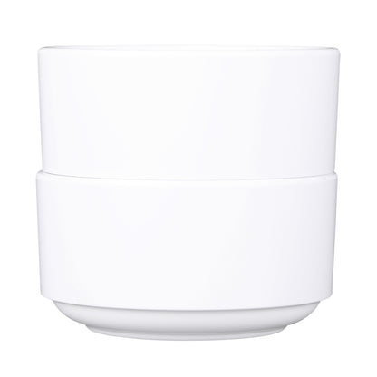 Melamine Cup w/ No Handles - White