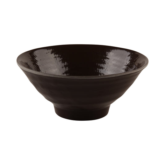 Melamine Bowl - Aubergine Matte Finish Outside/Aubergine Gloss Finish Inside