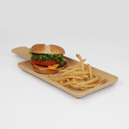 Melamine Rectangular Serving Board - Paper Bag