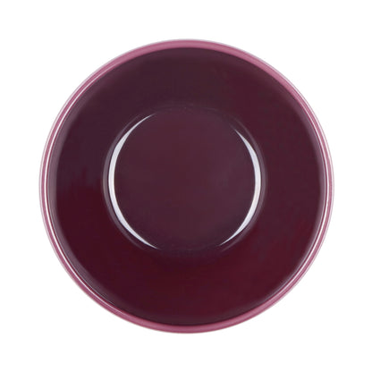Melamine Round Bowl - Purple Glaze
