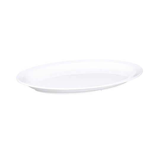 Melamine Oval Platter - White
