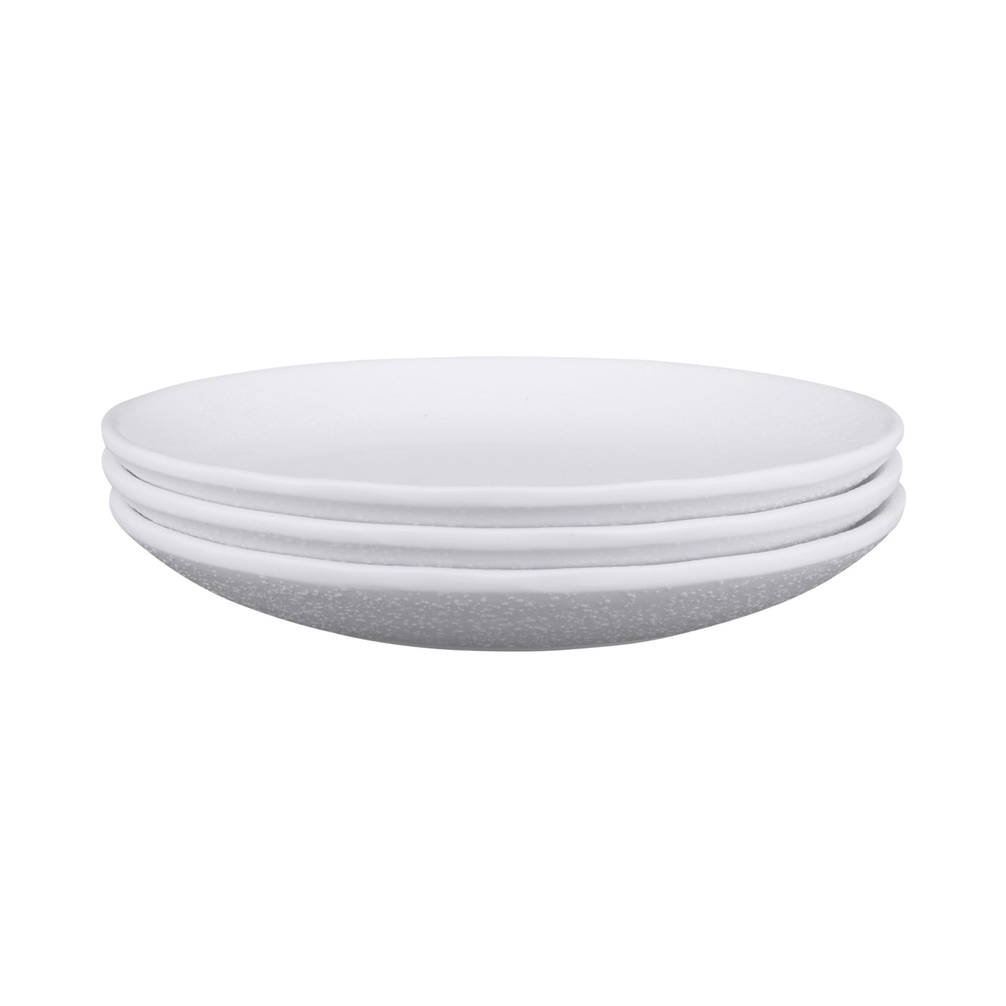 Melamine Round Plate - White