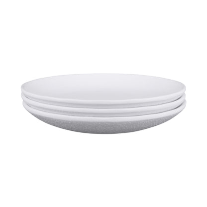 Melamine Round Plate - White