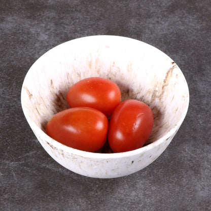 Melamine Round Bowl - Brown Marble