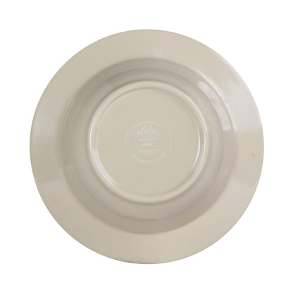Melamine Round Crackle Bowl - Vanilla
