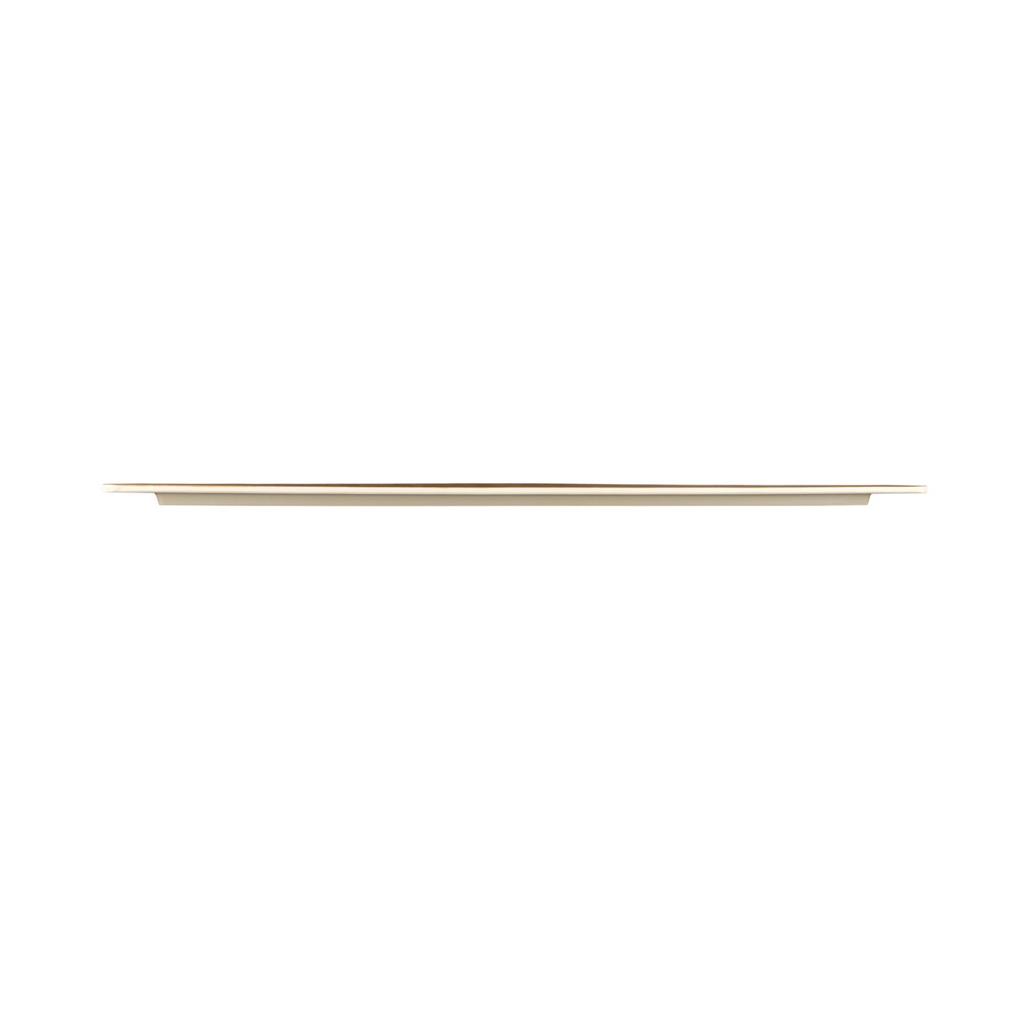 Melamine Rectangular Faux Wood - Bamboo