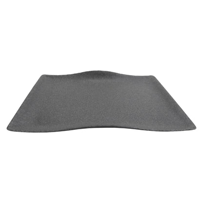 20" infuse stone grey rectangle melamine platter (large), 19.6"L x 14"W x 2"H, GET, cheforward