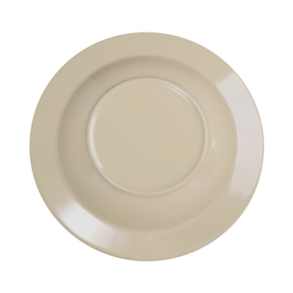 Melamine Round Crackle Pasta/Soup Bowl - Vanilla