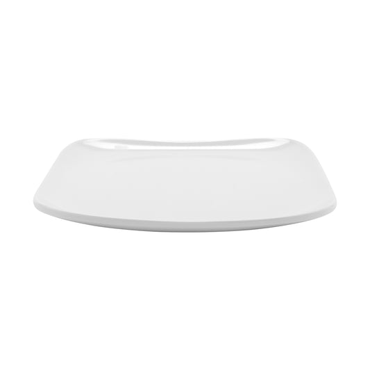 7.5" Melamine Square Coupe Plate (12 Pack)