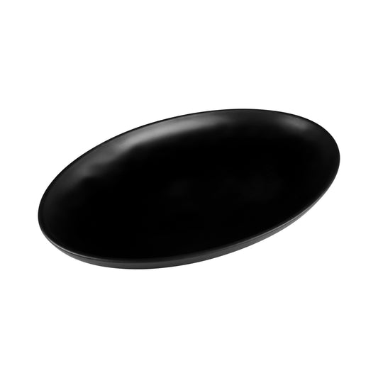 Melamine Oval Platter - Black
