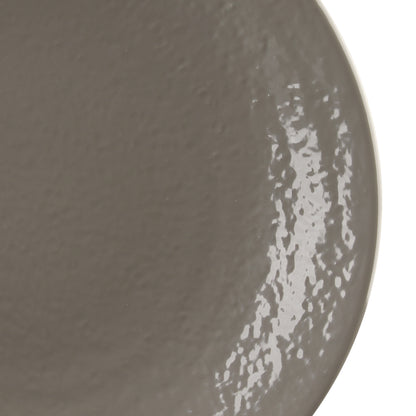 Melamine Round Pebble Plate - Mushroom