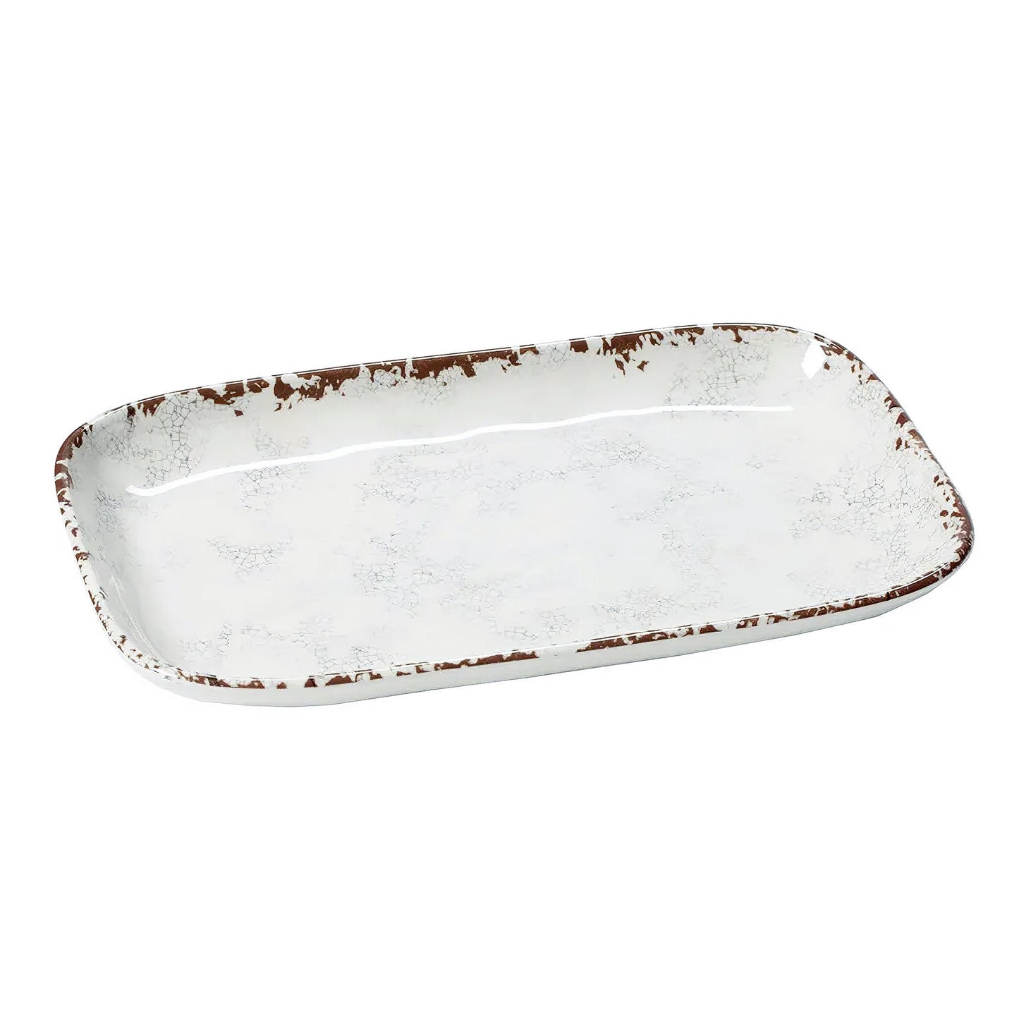 12" x 7.5" Irregular Rectangular Platter (Set of 4 ea.)