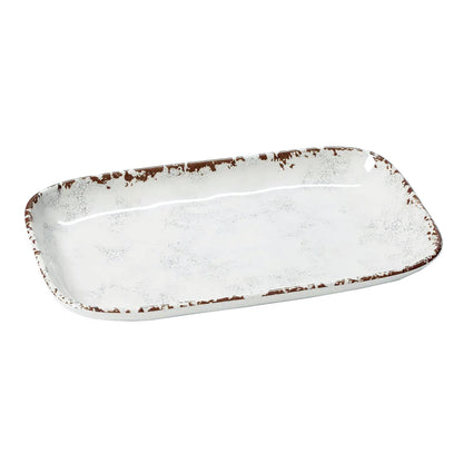 12" x 7.5" Irregular Rectangular Platter (Set of 4 ea.)