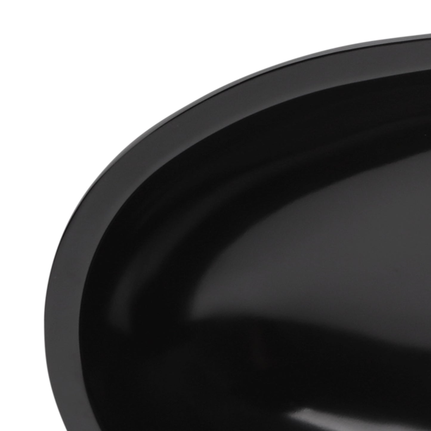 Melamine Long Oval Bowl - Black