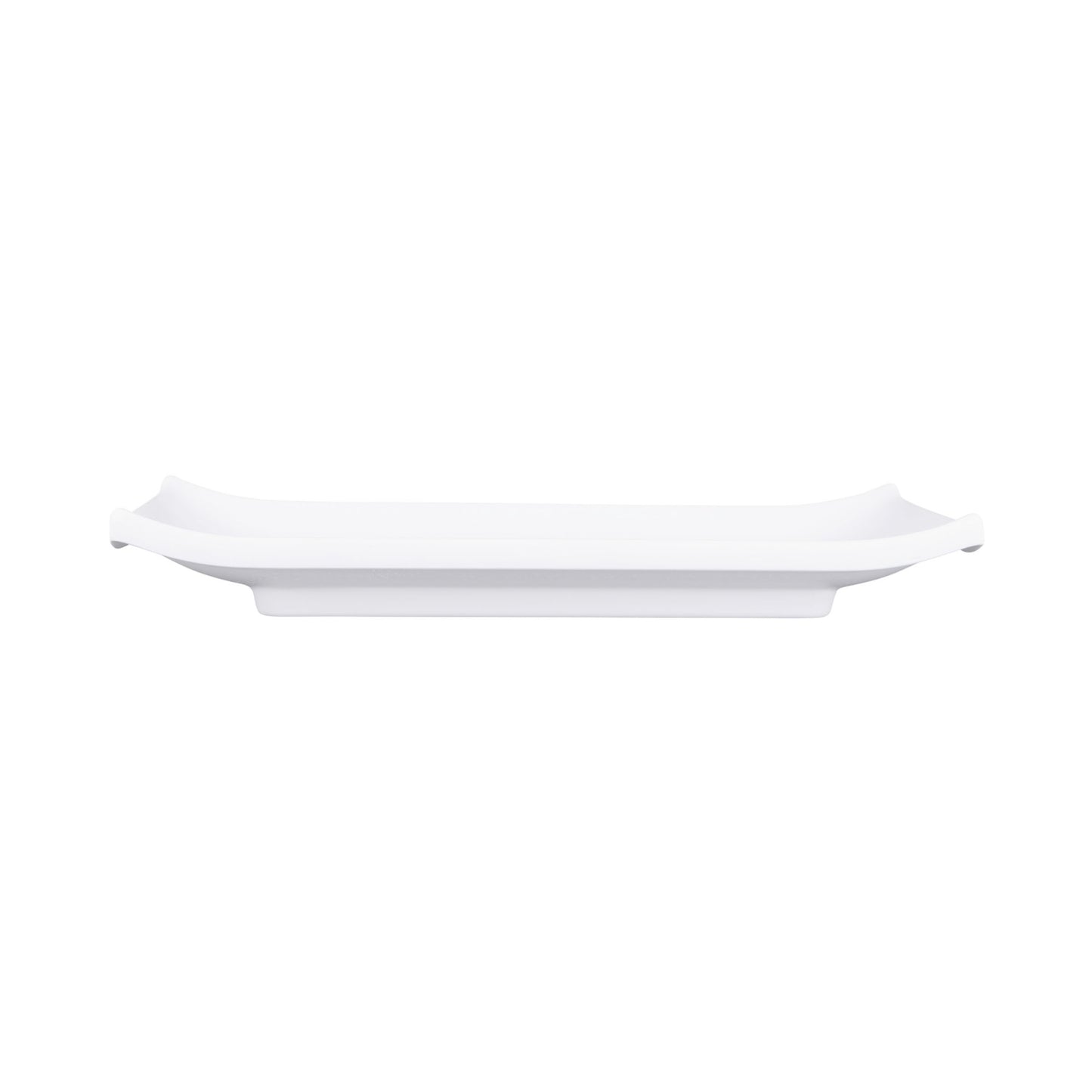 Melamine Rectangular Tray - White