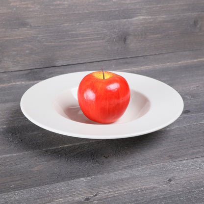 Melamine Round Past/Soup Bowl - Cream Glaze