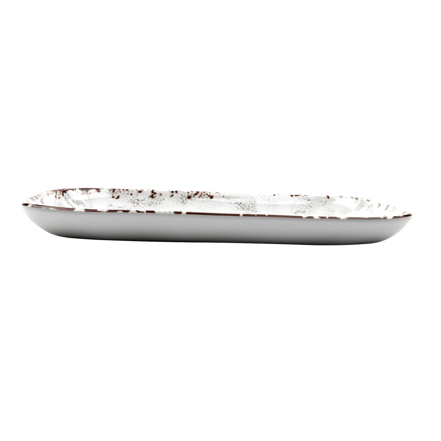 12" x 7.5" Irregular Rectangular Platter (Set of 4 ea.)
