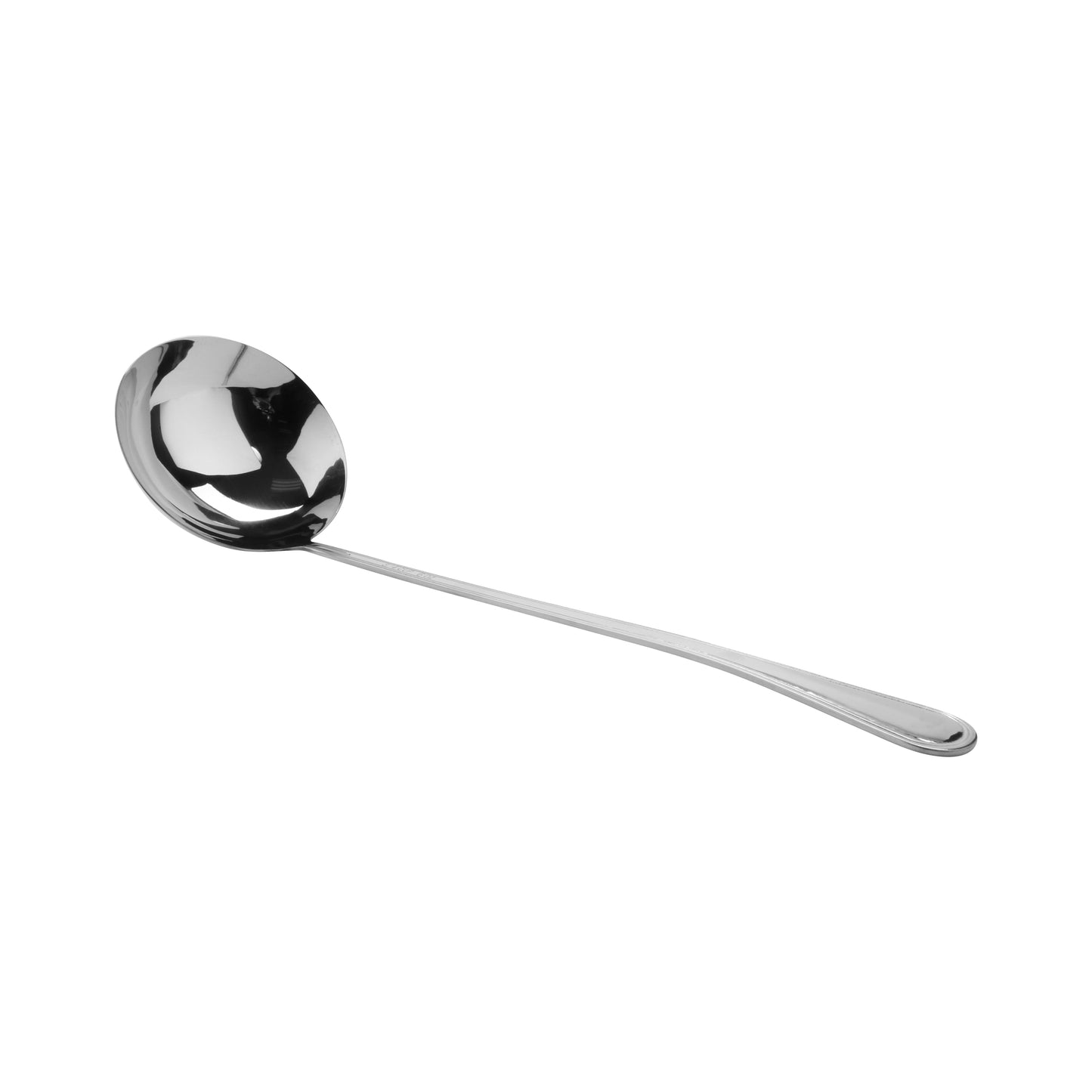 6 oz., 12.5" Stainless Steel Ladle w/ Mirror Finish