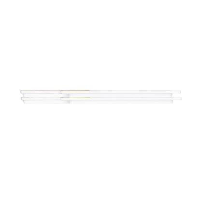 Melamine Rectangular Serving Board - Alder Wood, Carrara Marble