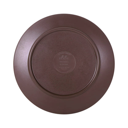Melamine Round Plate - Stardust Green
