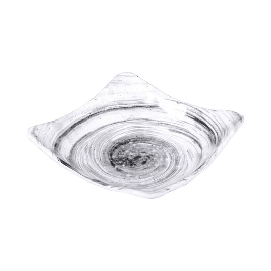 Melamine Square Bowl - Black Design