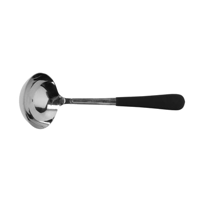 4 oz., 9.5" Stainless Steel Ladle w/ Mirror Finish and Cool-Grip Handle