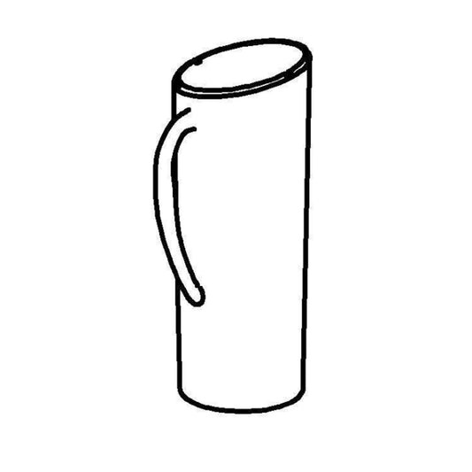 SPARE Container  Flute SAN , transparent 1.5 liters   (d