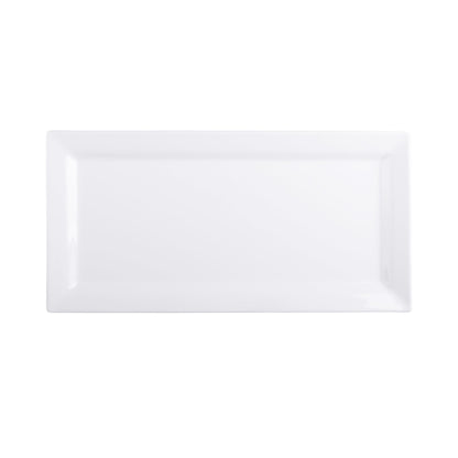 Melamine Rectangular Serving Platter - White