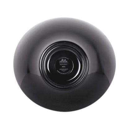 Melamine Round Bowl - Black