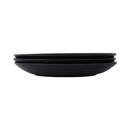 Melamine Round Plate - Black