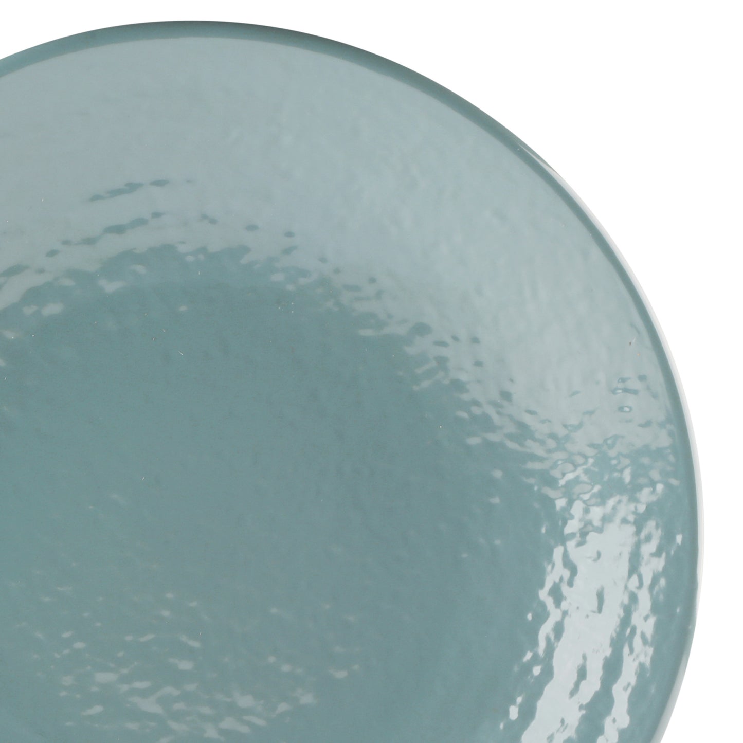 Melamine Round Pebble Plate - Abyss