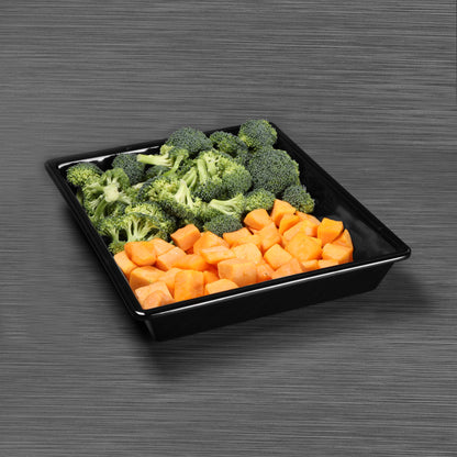 Melamine Rectangular Bowl - Black