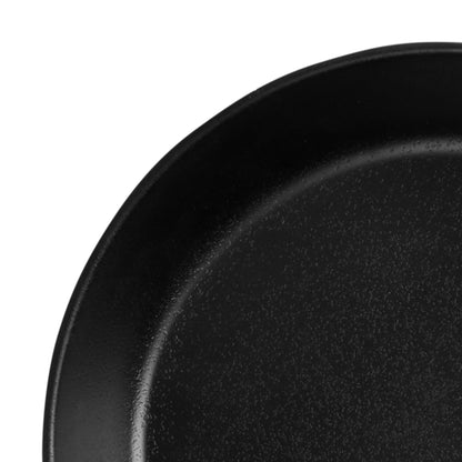 Melamine Faux Cast Iron Fry Pan - Black