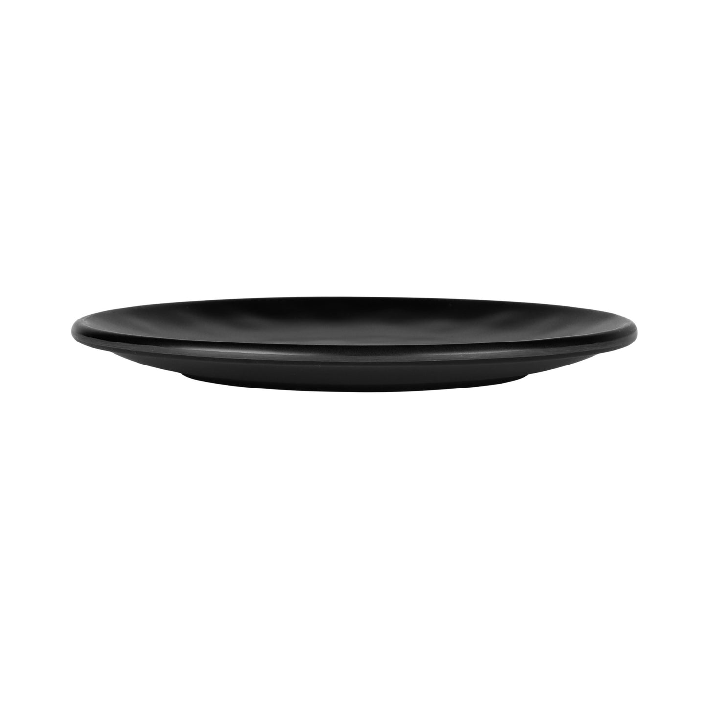 Melamine Round Plate - Black