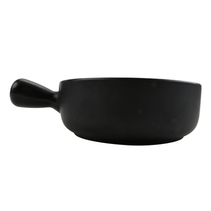 16oz explore melamine bowl with handle (22oz rim-full), 8.39"L x 6.25"W x 2.25"H . GET, cheforward
