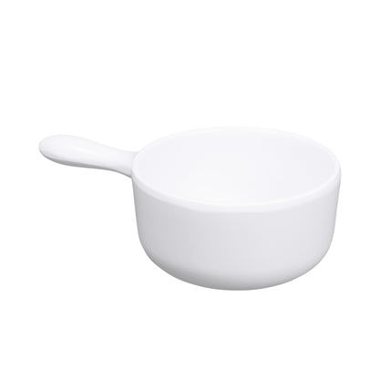 Melamine French Casserole - White